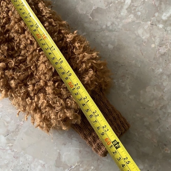 Teddy Bear Jacket Faux Fur Sherpa Bomber Jacket WILD FABLE Size Small NWT - Picture 11 of 15